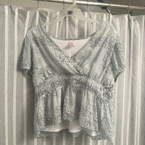 Women’s floral blouse
